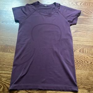Lululemon purple swiftly tech shirt